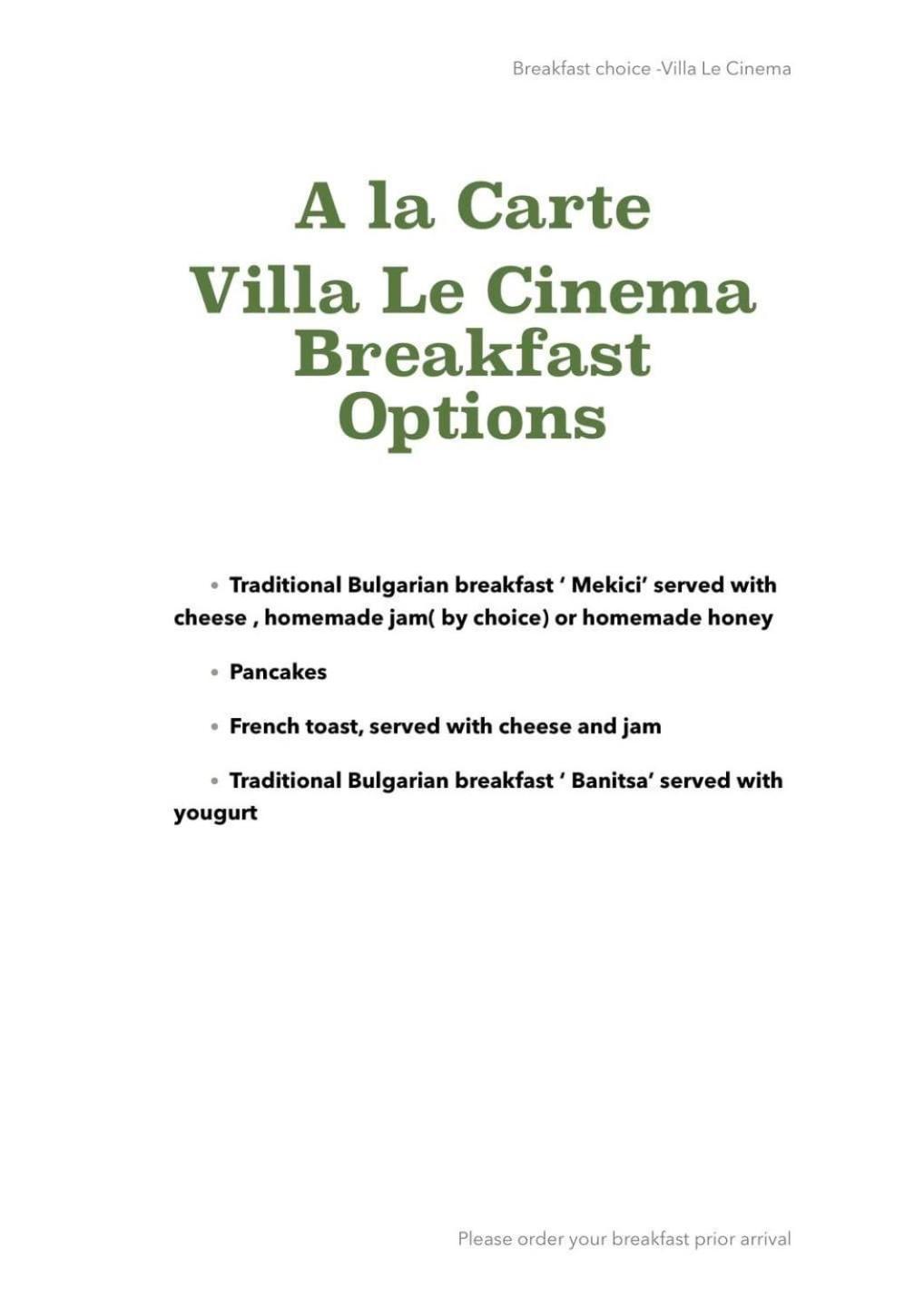 Villa Le Cinema Shiroki Dol 外观 照片